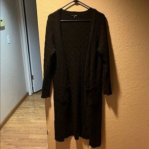 Fashion Nova Charcoal Knit Sweater